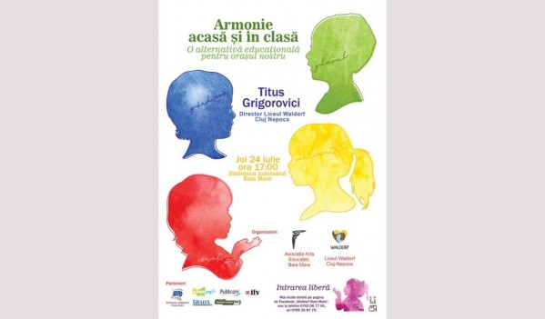 EDUCAŢIE. Eveniment în Baia Mare – Conferinţă de Pedagogie Waldorf EDUCAŢIE. Eveniment în Baia Mare – Conferinţă de Pedagogie Waldorf