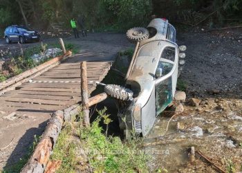 Șofer oprit cu focuri de armă în Borșa