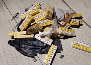 Contrabandă cu țigări în Bârsana