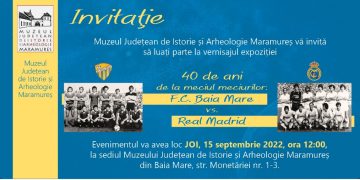 „40 de ani de la meciul meciurilor: F.C. Baia Mare vs. Real Madrid”