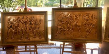 Expoziție de metaloplastie la Biblioteca Județeană Baia Mare