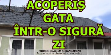 IMPOSIBIL DAR POSIBIL! Acoperiș de casă gata într-o singură zi! (VIDEO)
