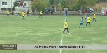 AS Mireșu Mare – Gloria Sălsig 1-1 (VIDEO)
