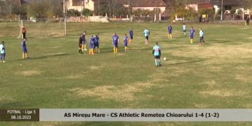 LIGA 5: AS Mireșu Mare – CS Athletic Remetea Chioarului 1-4 (VIDEO)
