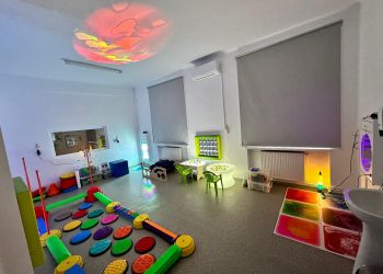 Cameră senzorială pentru terapia copiilor cu deficiențe neuropsihomotorii la Spitalul Județean Baia Mare