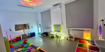 Cameră senzorială pentru terapia copiilor cu deficiențe neuropsihomotorii la Spitalul Județean Baia Mare