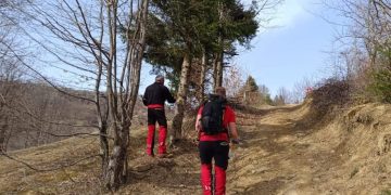 Acțiune derulată de salvamontiști într-o zonă greu accesibilă a localității Cavnic